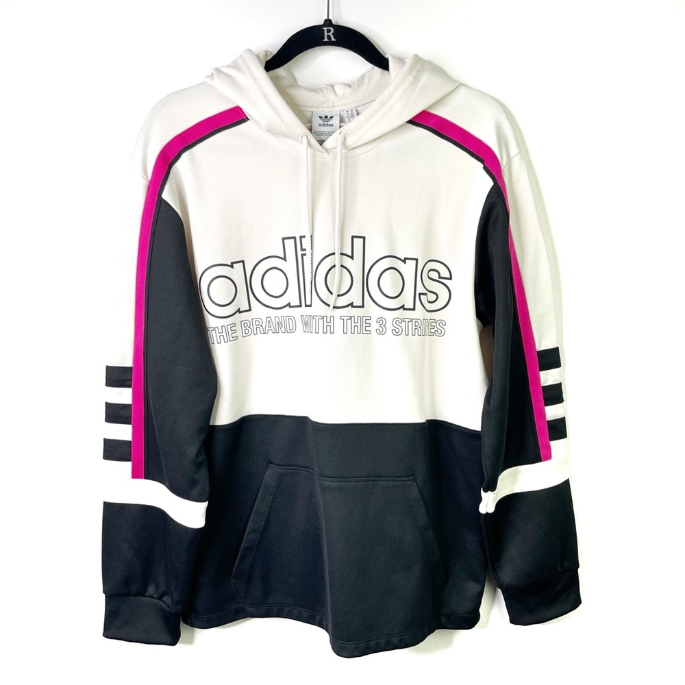 Adidas Originals Women's Racing Hooded Sweatshirt Oversized Hoodie Gorpcore - M - Picture 3 of 13